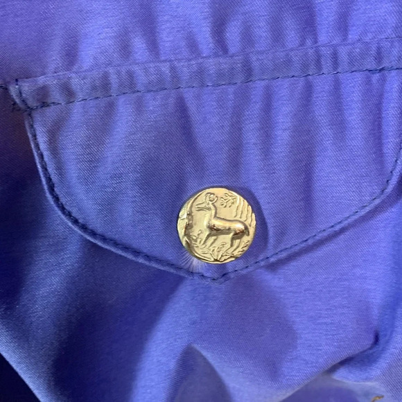 Obermeyer northern lights thermolite size 10 purple periwinkle ski coat Davos - Picture 5 of 15